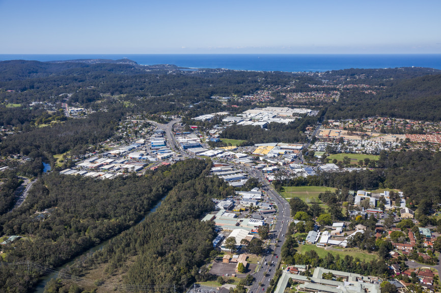 Erina NSW is the shopping hub of the central coast